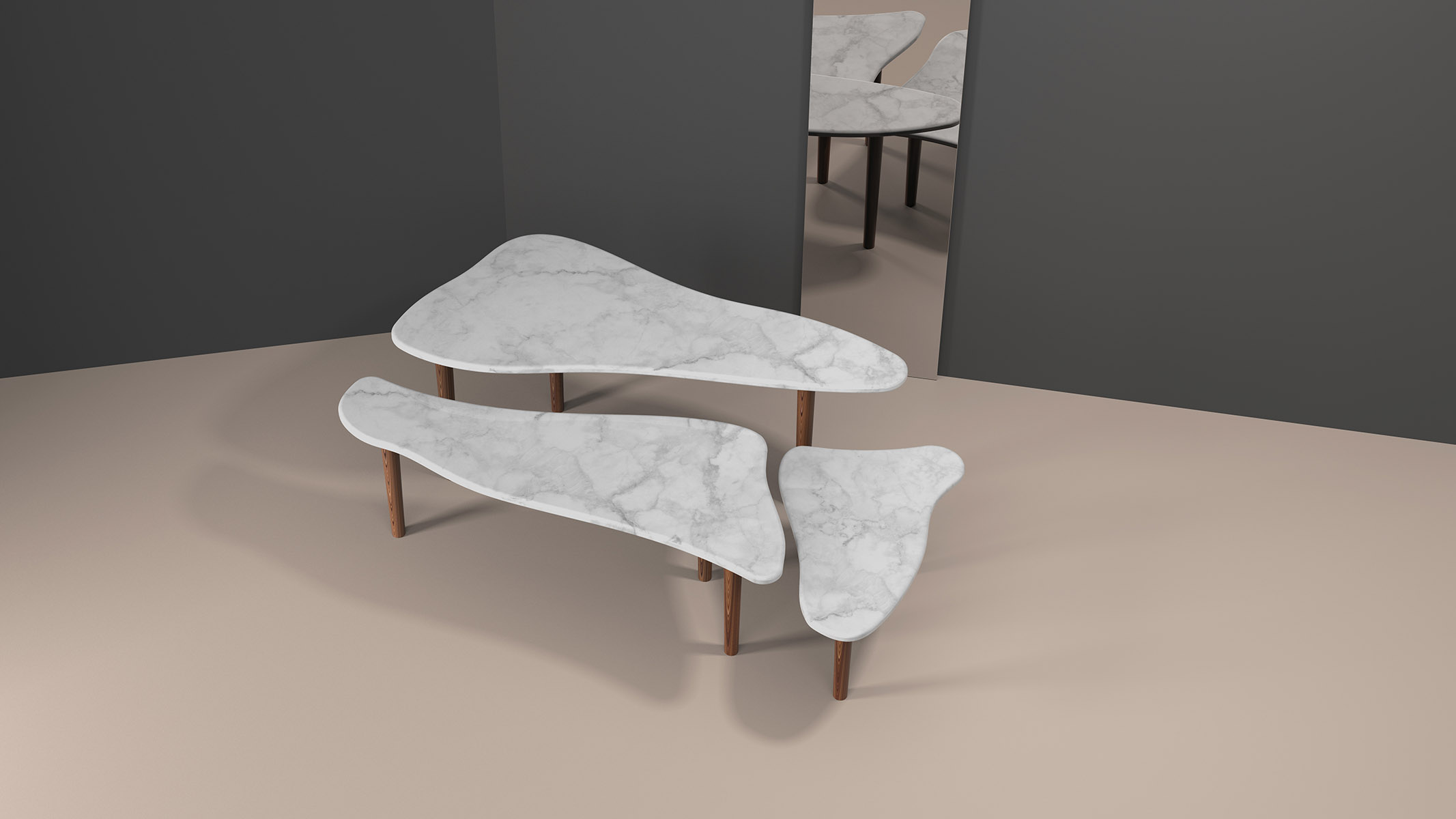 aspasia coffee table designed by molenore  2019